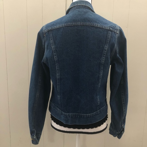 Vintage LEE Sz S/M Denim Trucker Jean Jacket - Picture 6 of 12